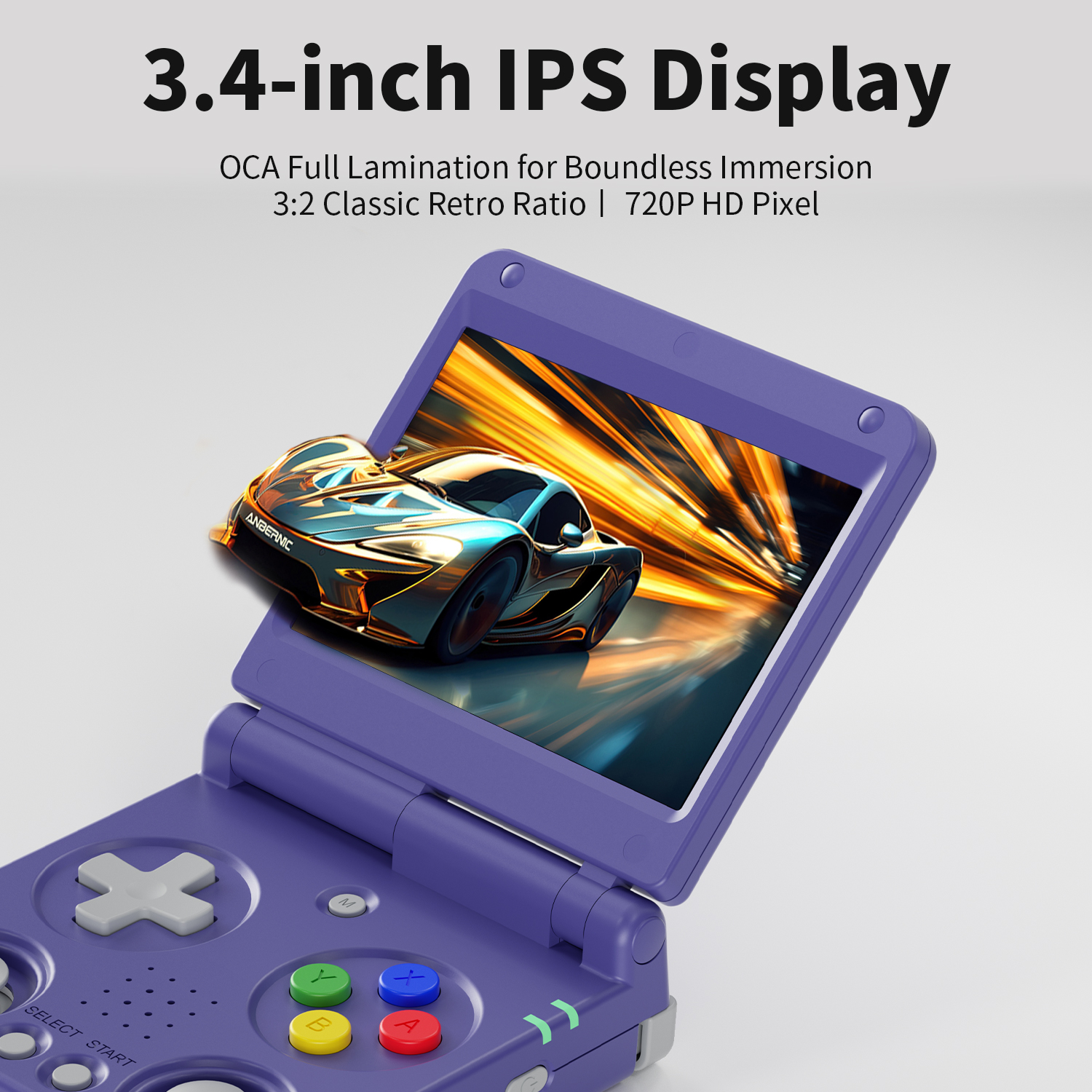 Anbernic RG34XXSP RG35XXSP Fli - огляд і ціна Retro Gaming Console Handheld