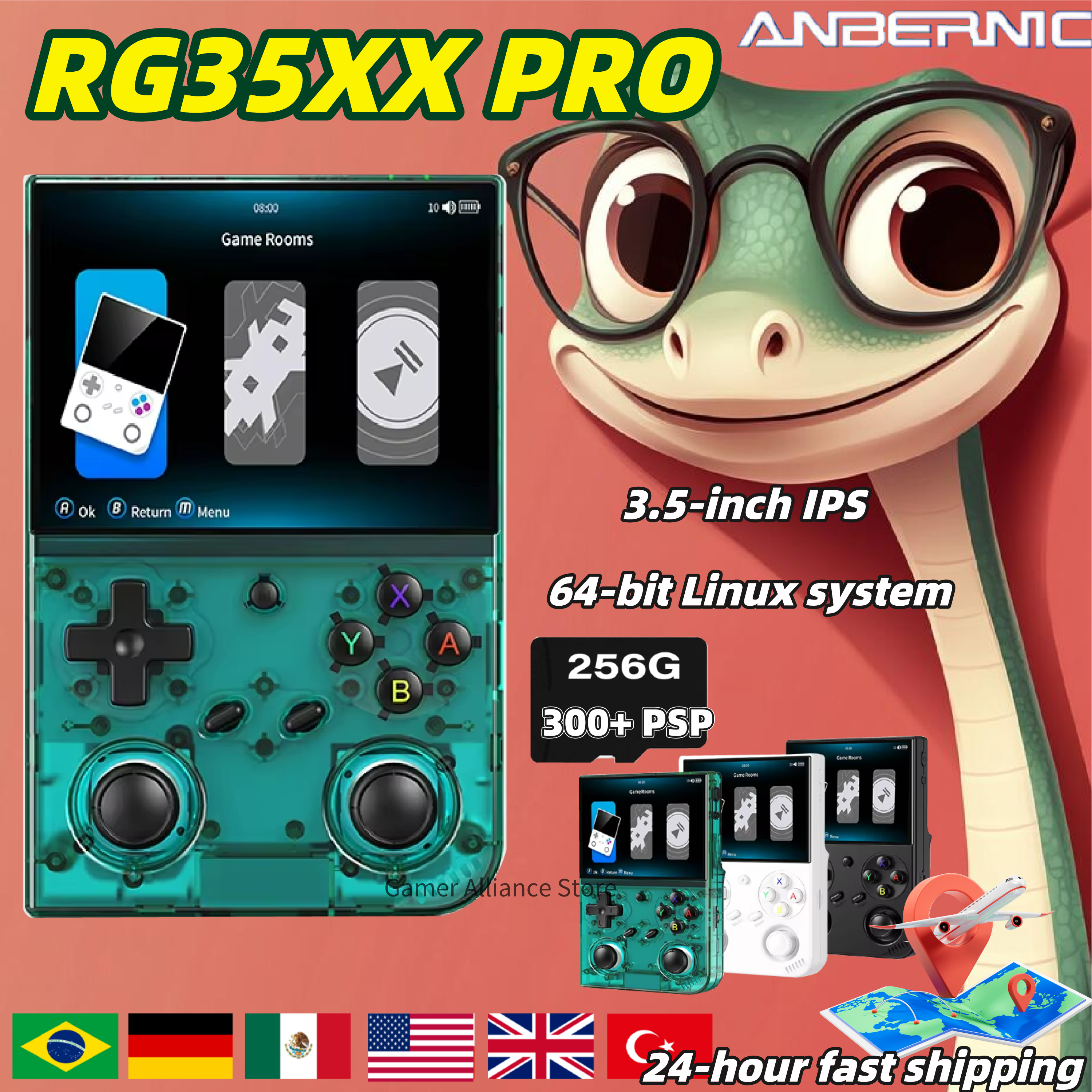Anbernic RG 35XXPro RG35XX Pro - огляд і ціна Retro Gaming Qss