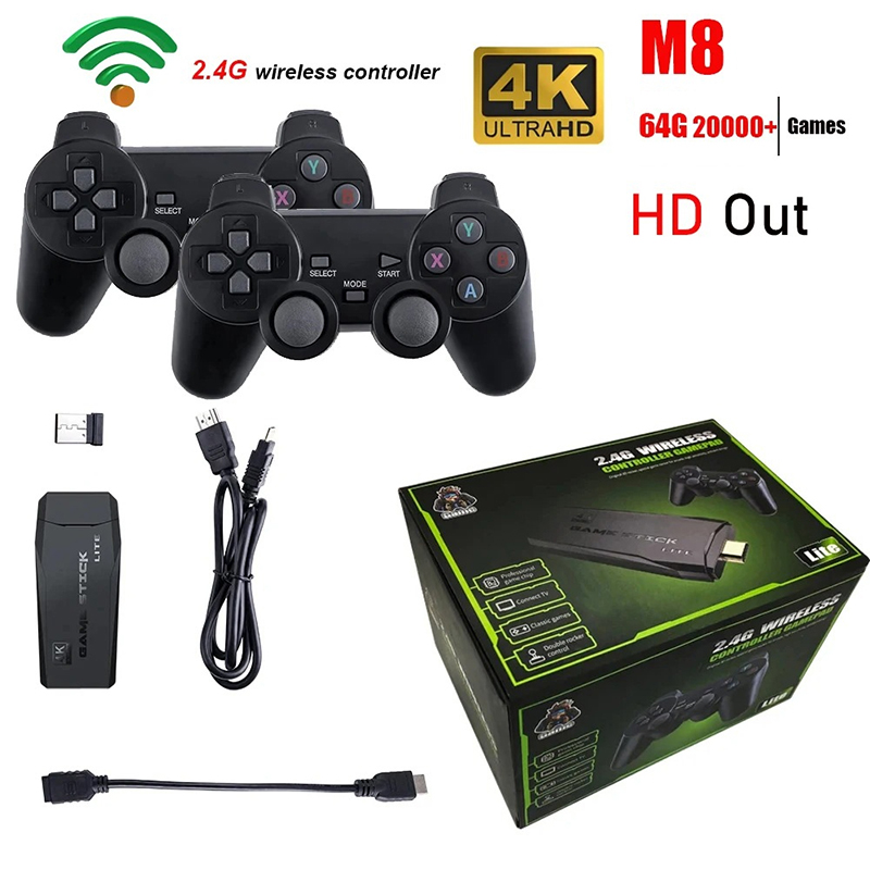 Video Game Console 2.4G Double - огляд і ціна Retro Gaming Gif