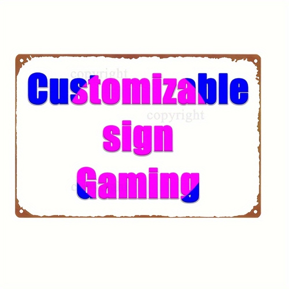 Pre-Drilled Customizable Retro - огляд і ціна Retro Gaming Logo