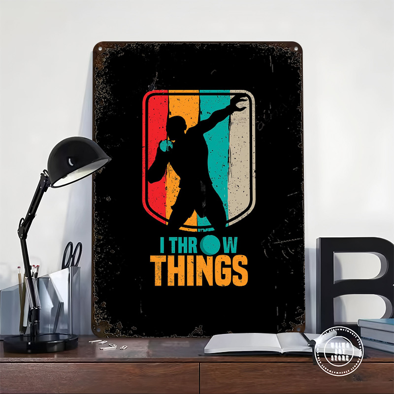 Funny Shot Put Gift Idea Tin P - огляд і ціна Retro Gaming Ideas