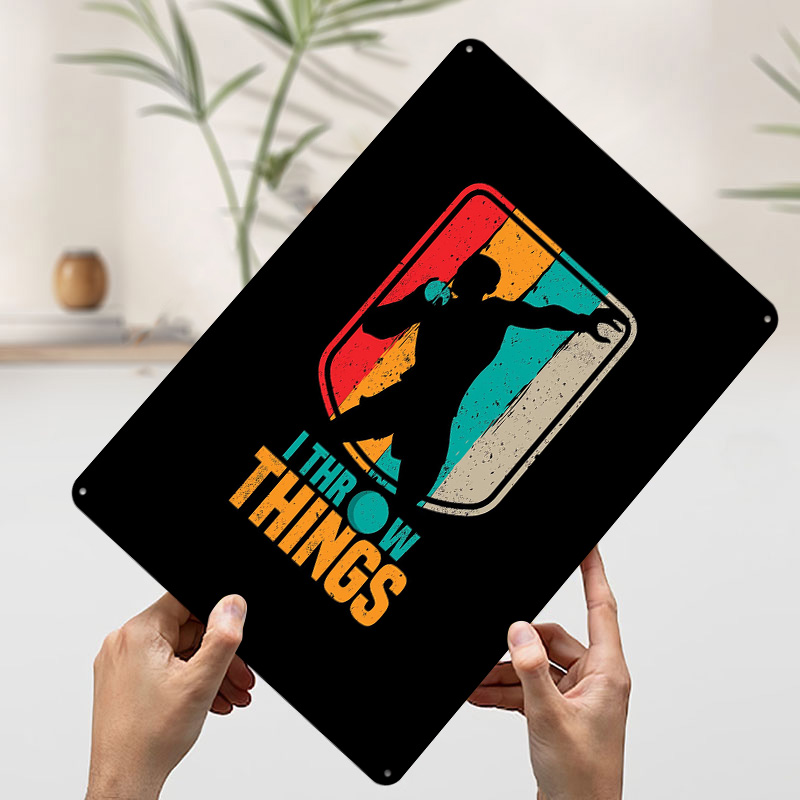 Funny Shot Put Gift Idea Tin P - огляд і ціна Retro Gaming Ideas