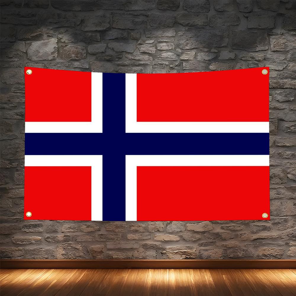 1PC Famous Norway Flags Retro  - огляд і ціна Retro Gaming Banner