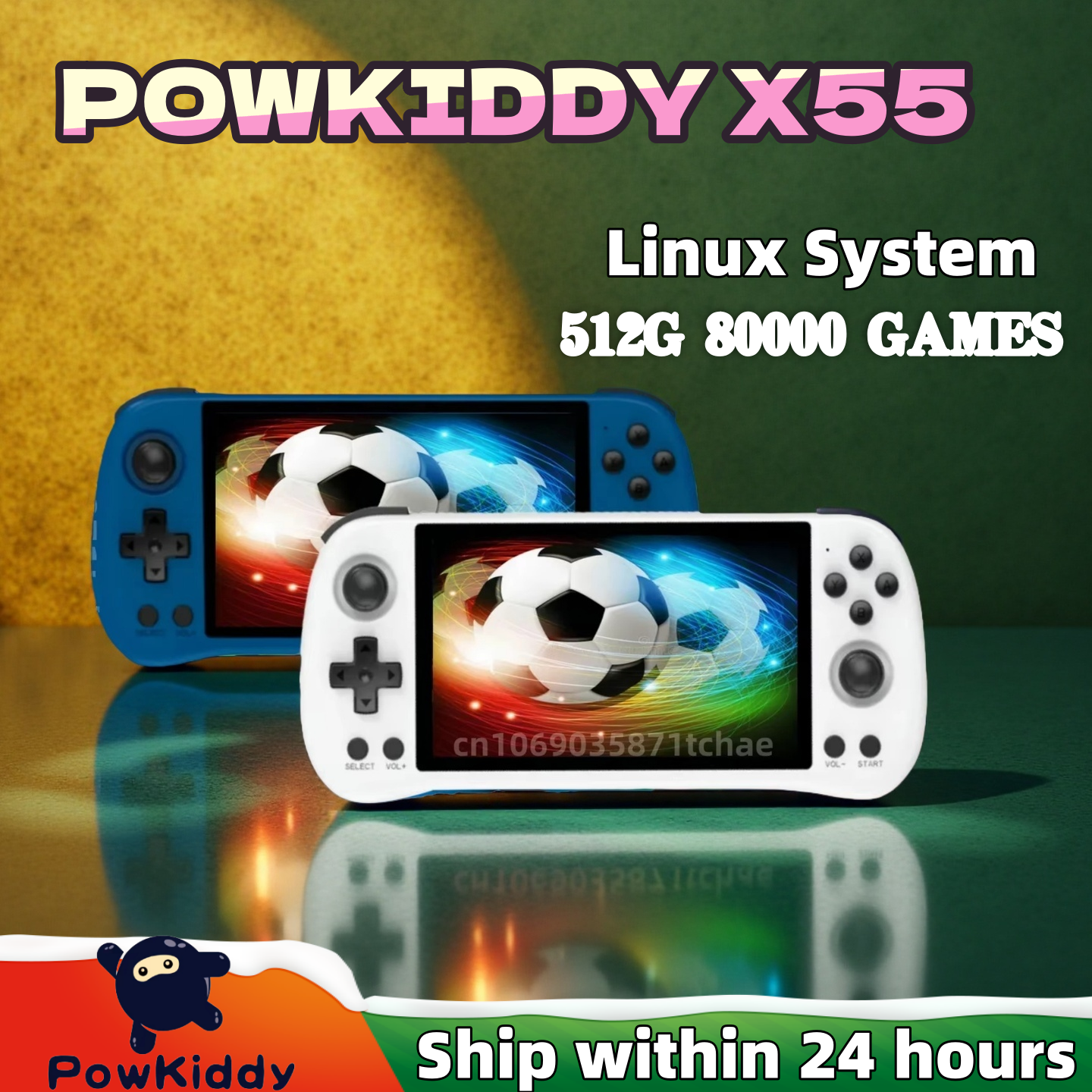 POWKIDDY X55 Handheld Game Con - огляд і ціна Retro Gaming Qss