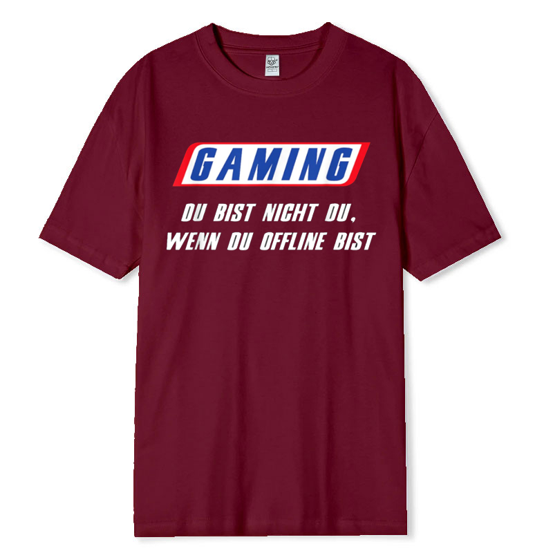 Funny German T Shirt Gaming Du - огляд і ціна Retro Gaming Ideas