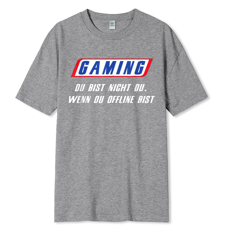 Funny German T Shirt Gaming Du - огляд і ціна Retro Gaming Ideas