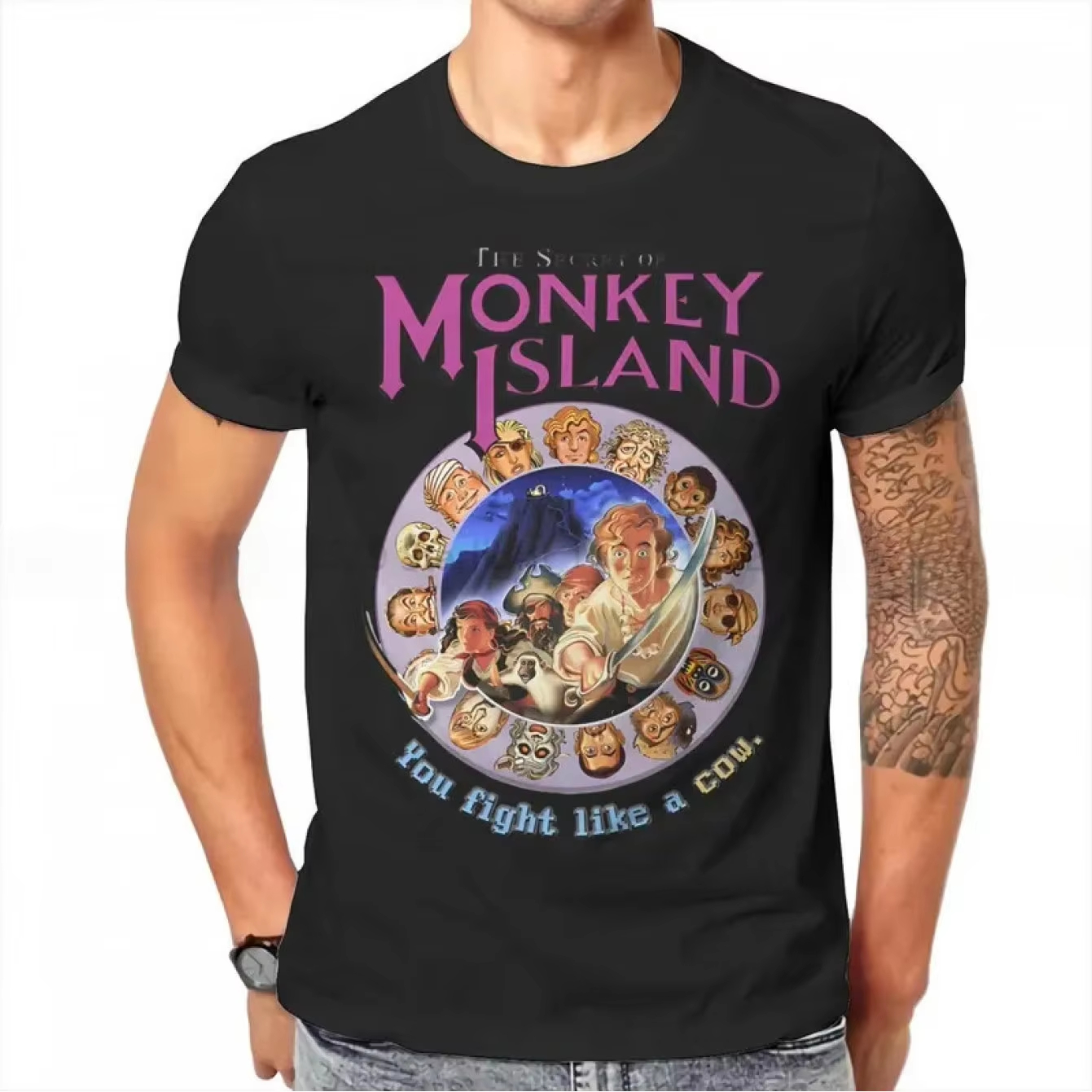 Men's Secret of Monkey Island  - огляд і ціна Retro Gaming Logo