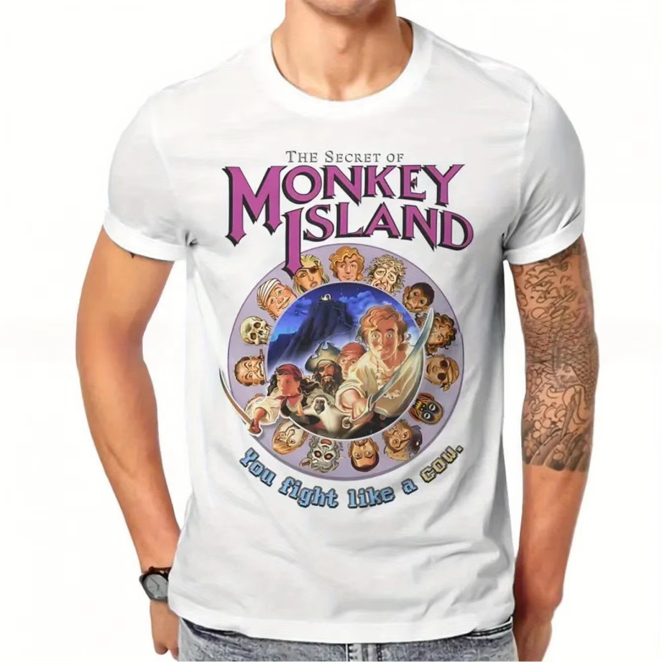 Men's Secret of Monkey Island  - огляд і ціна Retro Gaming Logo