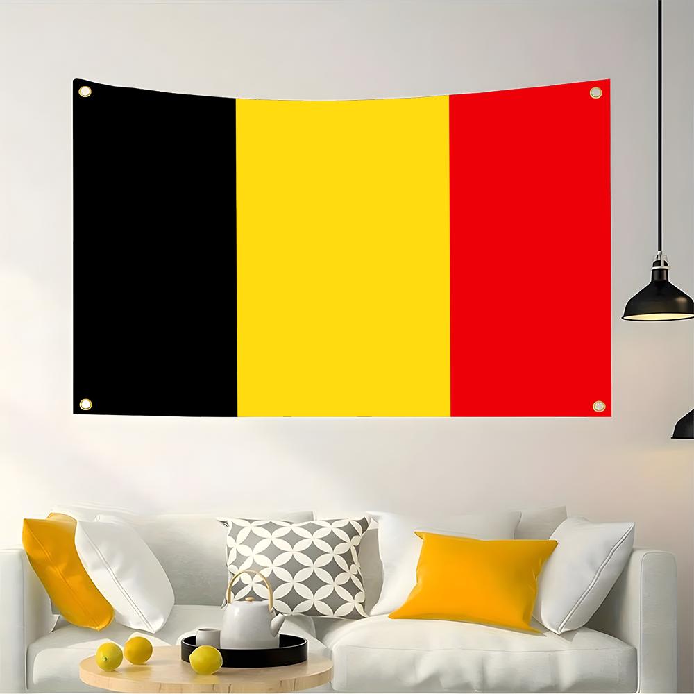 1PC Famous Belgium Flags Retro - огляд і ціна Retro Gaming Banner