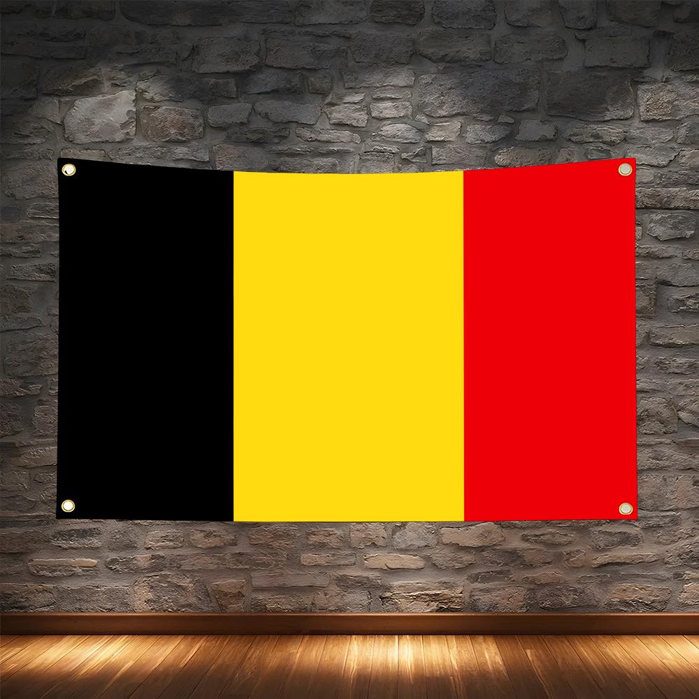 1PC Famous Belgium Flags Retro - огляд і ціна Retro Gaming Banner