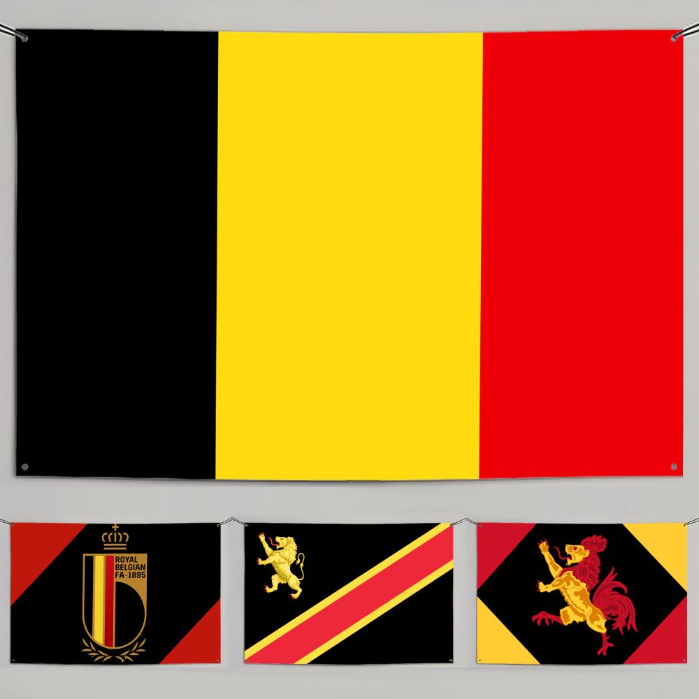 1PC Famous Belgium Flags Retro - огляд і ціна Retro Gaming Banner