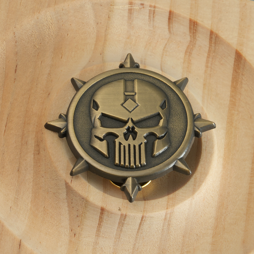 Warhammer 40,000 Logo Badge Sc - огляд і ціна Retro Gaming Logo