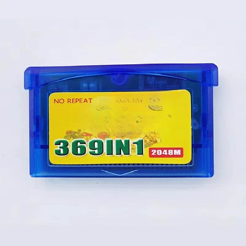 369 in 1 GBA Game Cartridge 32 - огляд і ціна Retro Gaming Gif