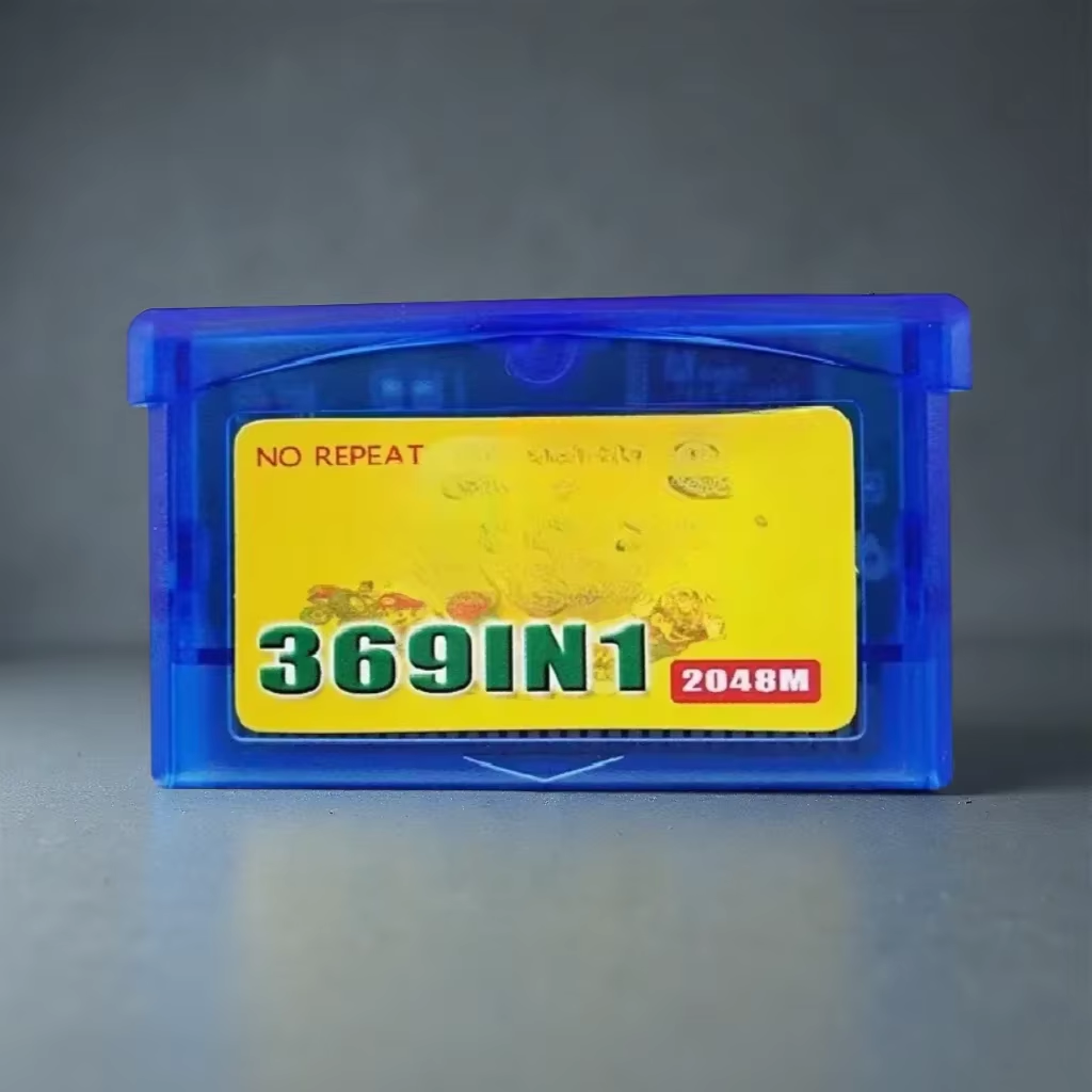 369 in 1 GBA Game Cartridge 32 - огляд і ціна Retro Gaming Gif