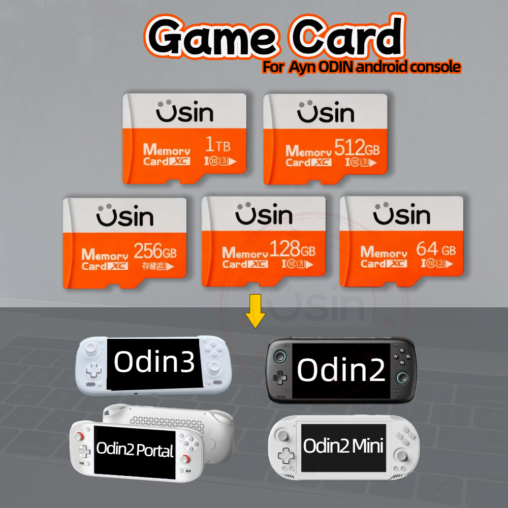 Game SD Card For Ayn ODIN3 ODI - огляд і ціна Retro Gaming Console Handheld