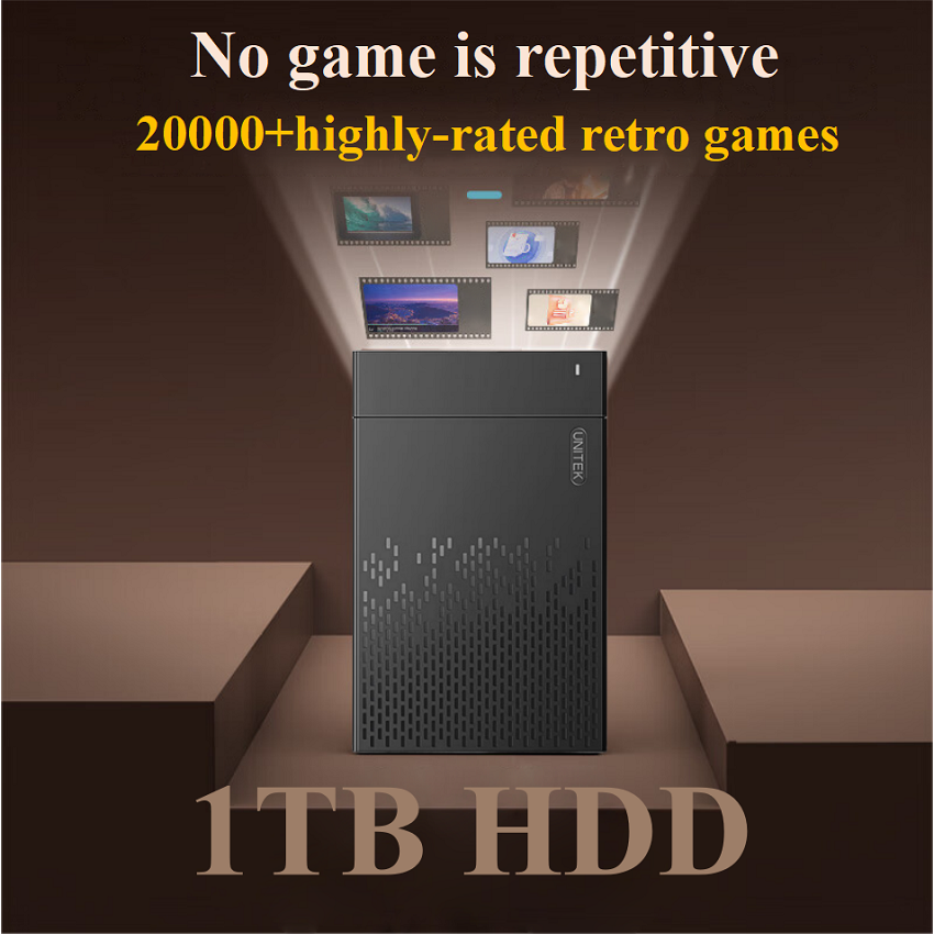 1TB Retro Gaming HDD 20000+ Re - огляд і ціна Retro Gaming Gif