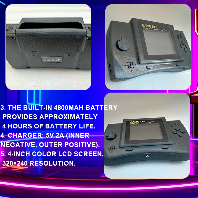 PFT Elite 4-Inch Handheld Arca - огляд і ціна Retro Gaming Console Handheld