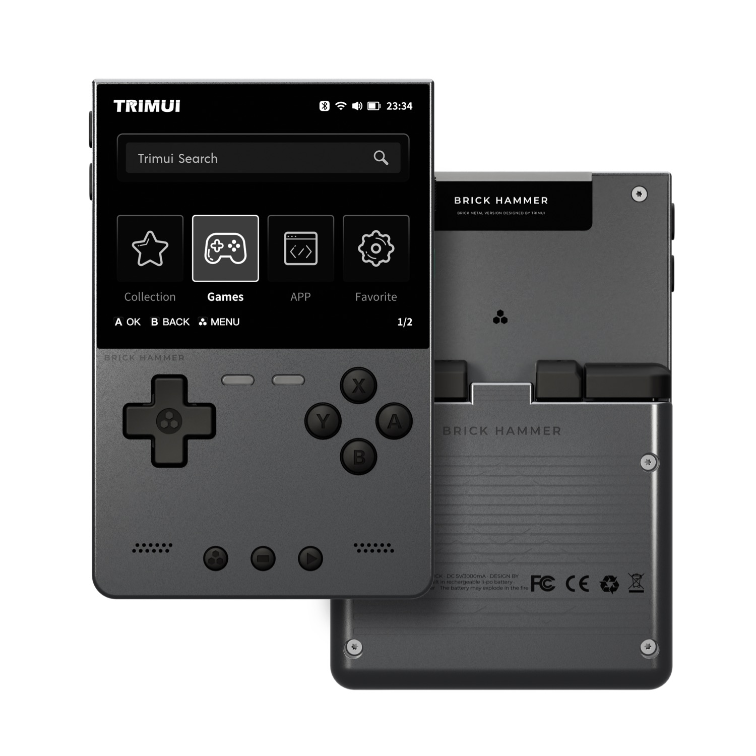TRIMUI BRICK HAMMER Retro Hand - огляд і ціна Retro Gaming Console Handheld