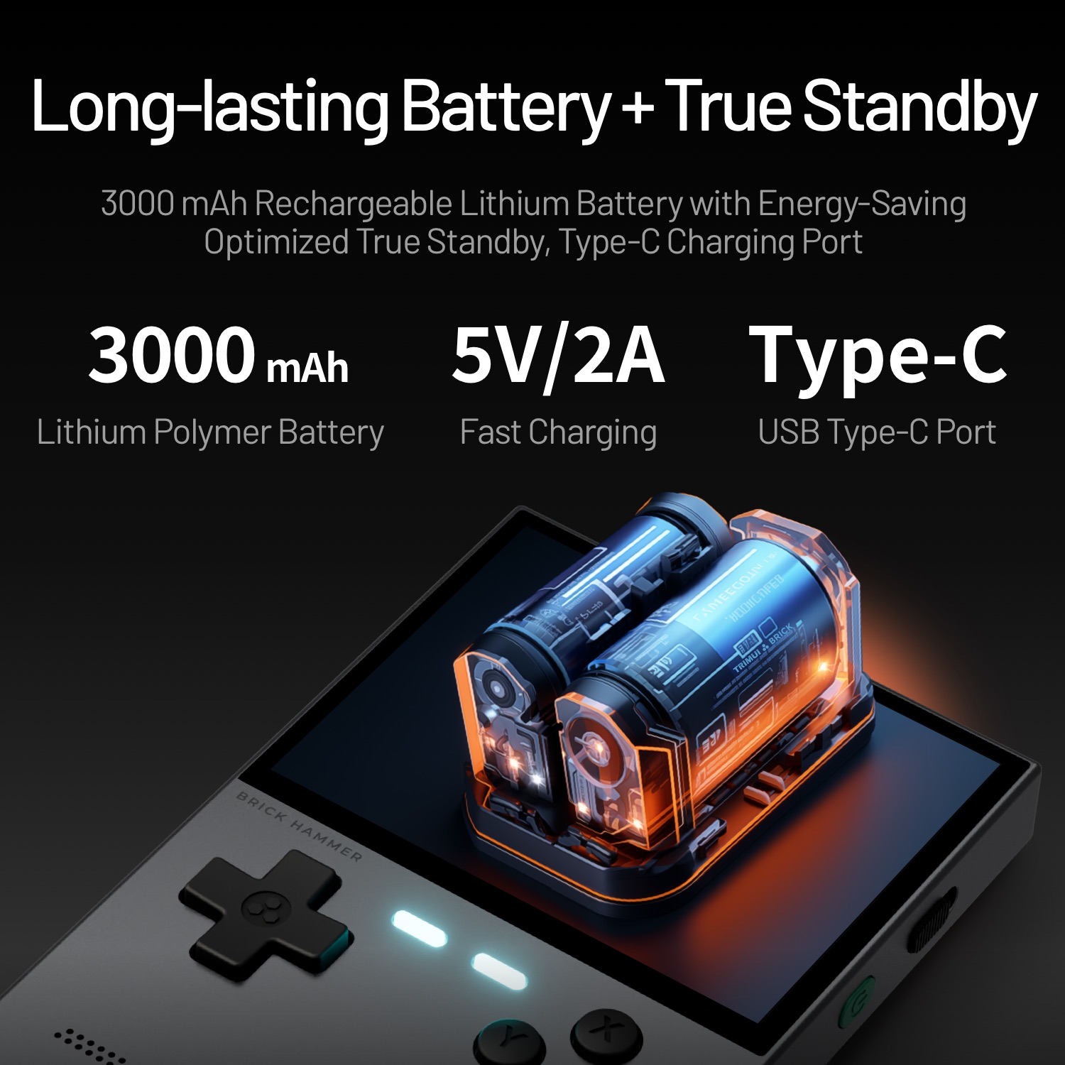 TRIMUI BRICK HAMMER Retro Hand - огляд і ціна Retro Gaming Console Handheld