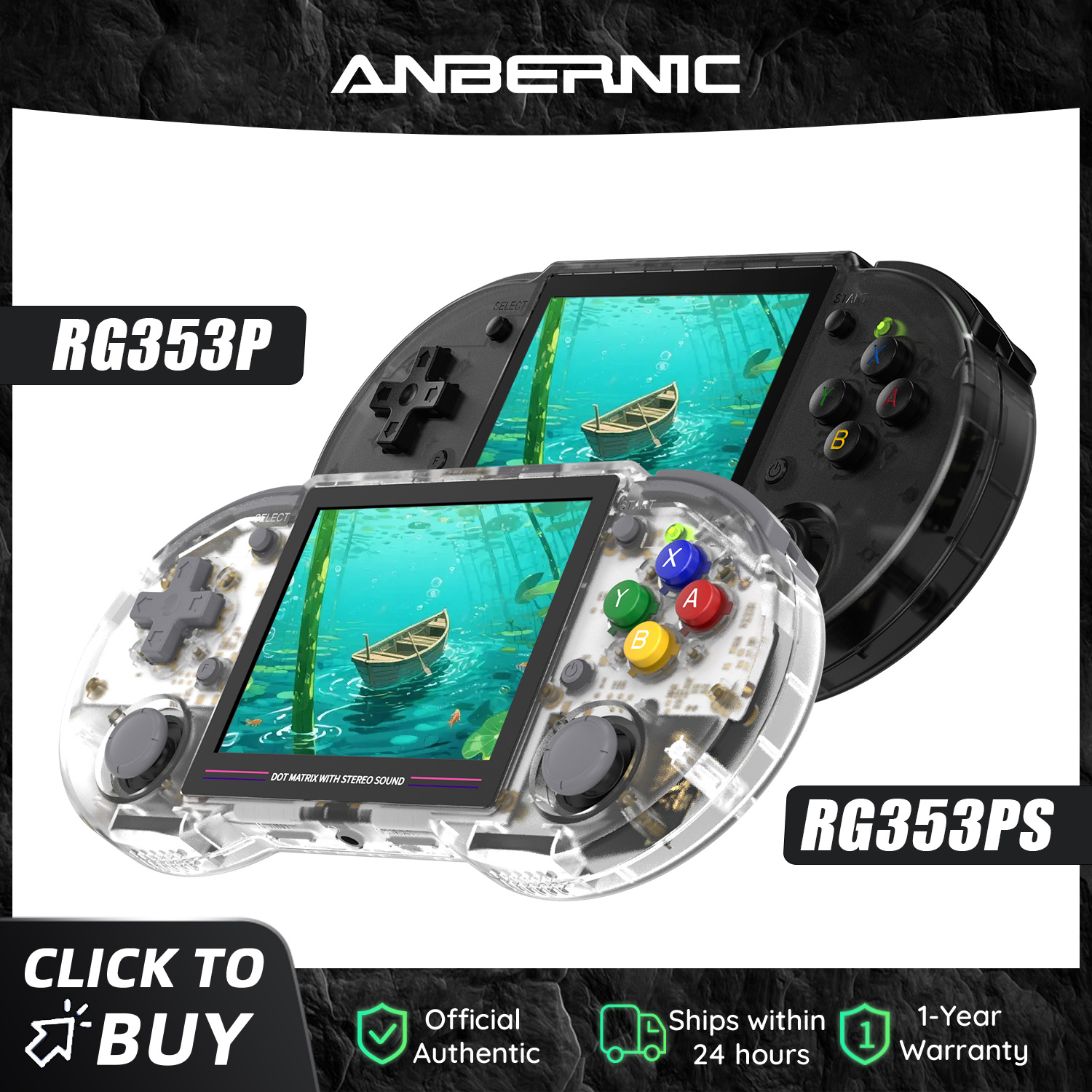 Anbernic  RG353P RG353PS 64 Bi - огляд і ціна Retro Gaming Qss