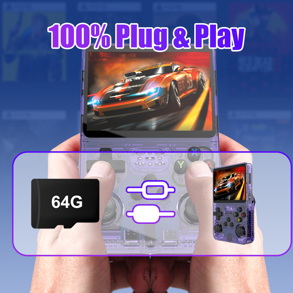 64G Game TF Card for R36S Vide - огляд і ціна Retro Gaming Console Handheld