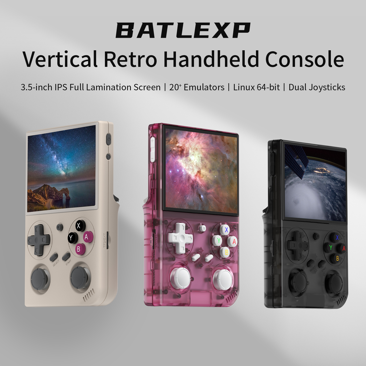 BATLEXP G350 Handheld Game Con - огляд і ціна Retro Gaming Console Handheld