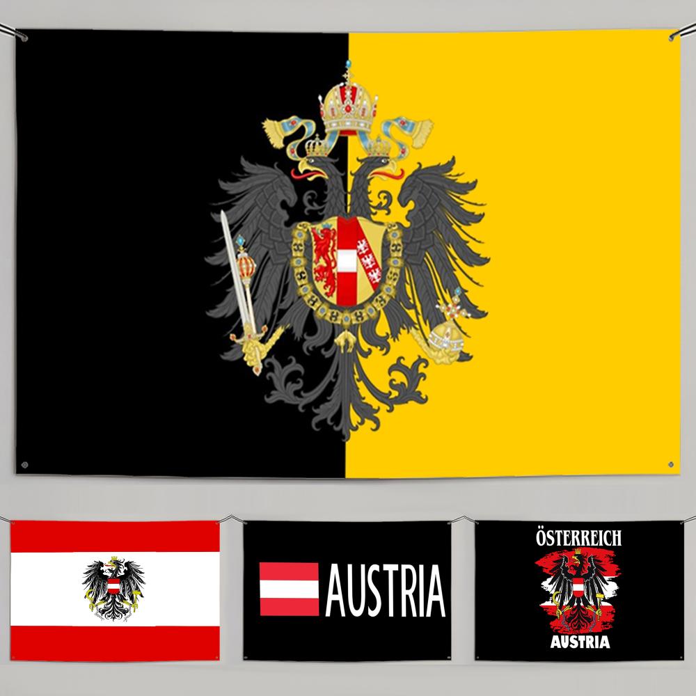 1PC Famous Austria Flags Retro - огляд і ціна Retro Gaming Banner