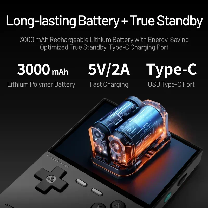 TRIMUI BRICK Retro Handheld Ga - огляд і ціна Retro Gaming Console Handheld