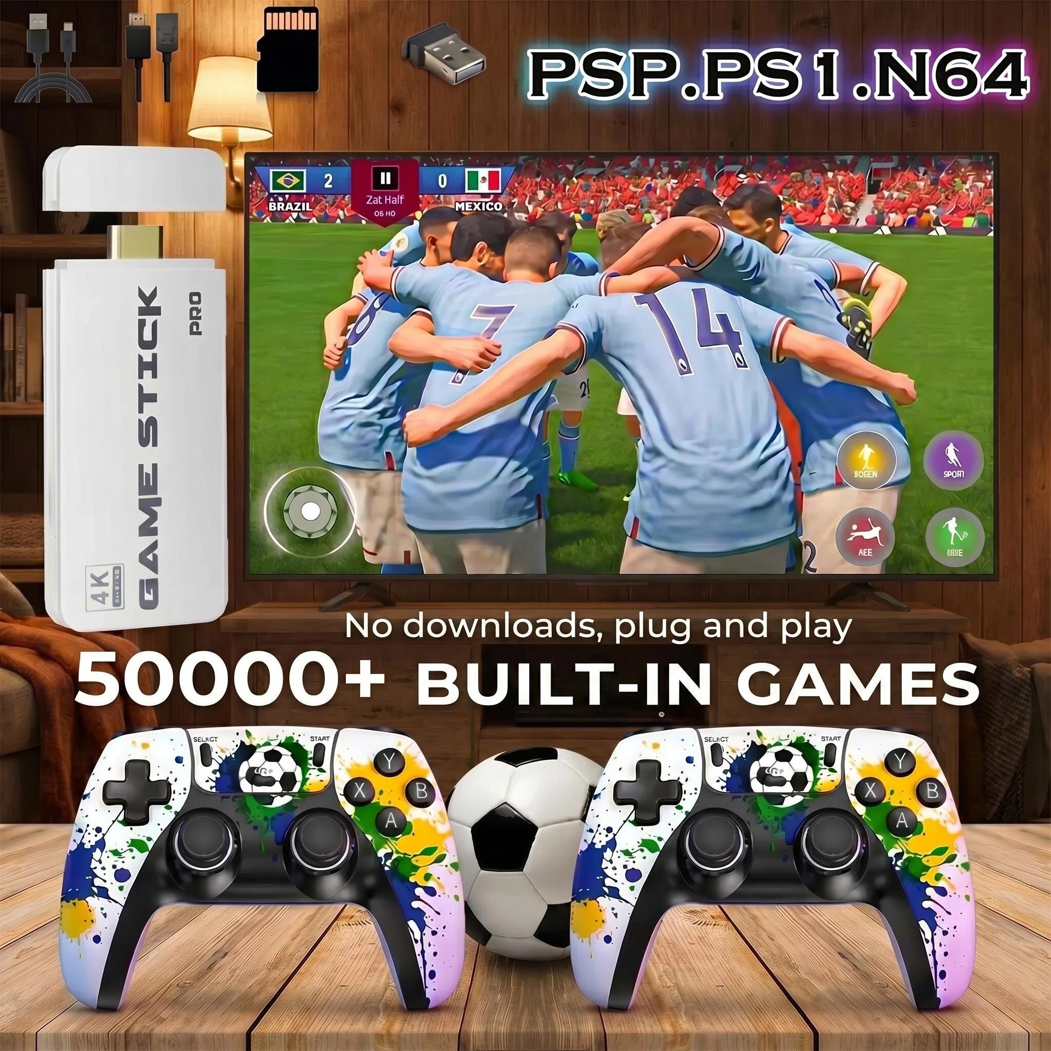 Plug & Play 4K Retro Game Box  - огляд і ціна Retro Gaming In 2026