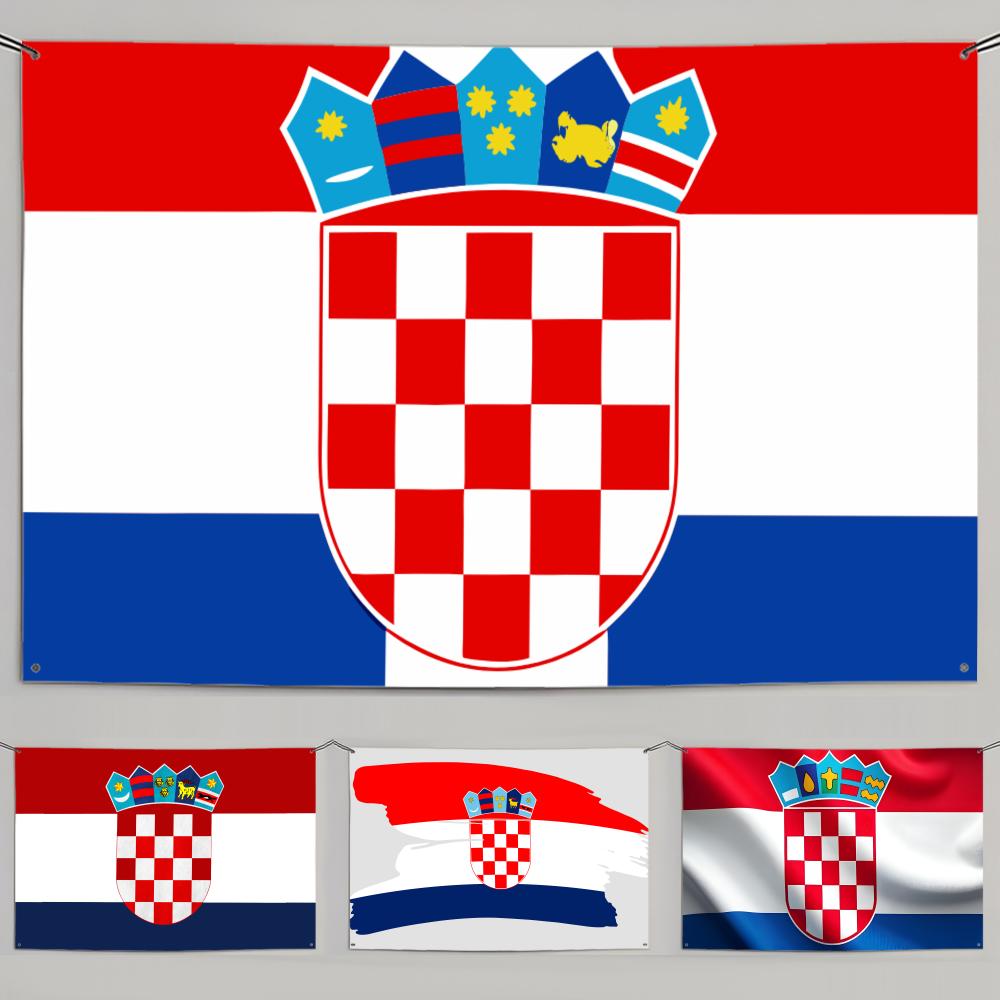1PC Famous Croatia Flags Retro - огляд і ціна Retro Gaming Banner
