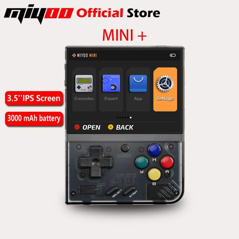 MIYOO Mini Plus Portable Retro - огляд і ціна Retro Gaming Console Handheld
