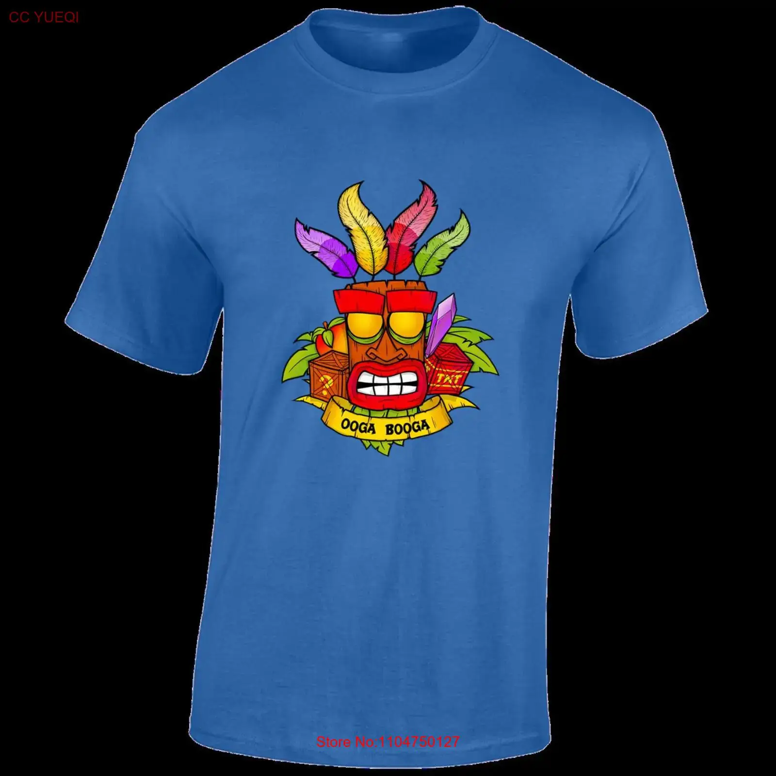 Oga booga crash mens T Shirt r - огляд і ціна Retro Gaming Ideas