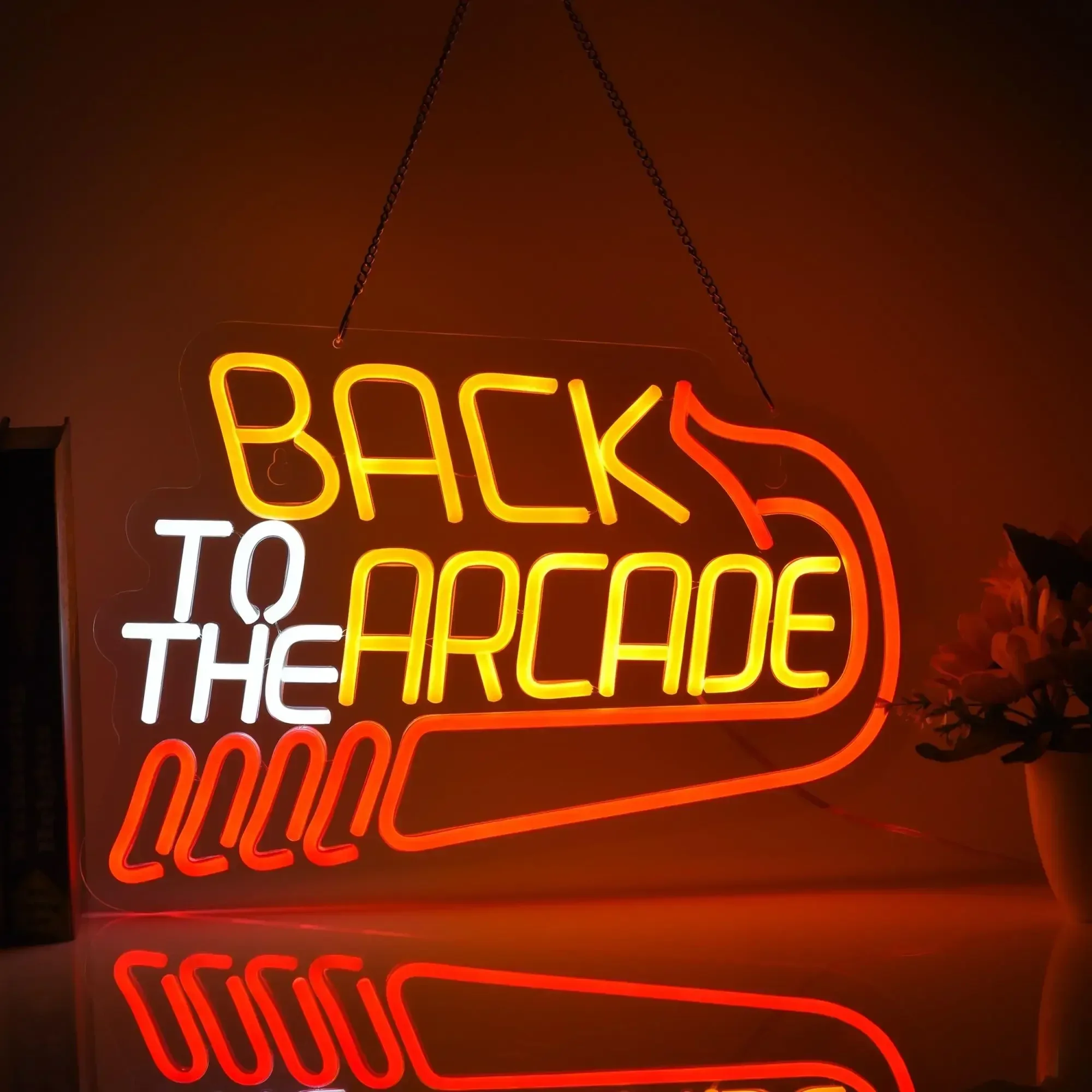 Back to The Arcade Neon Sign R - огляд і ціна Retro Gaming Ideas