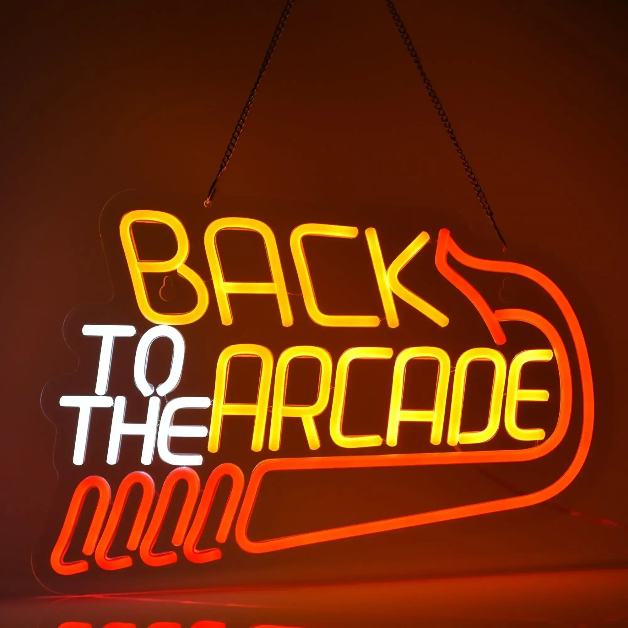 Back to The Arcade Neon Sign R - огляд і ціна Retro Gaming Ideas