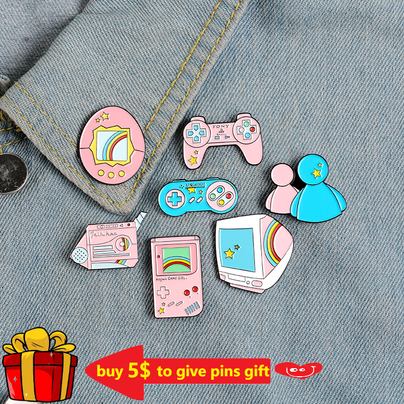 PLAY! 80's 90's Game Enamel Pi - огляд і ціна Retro Gaming Gif
