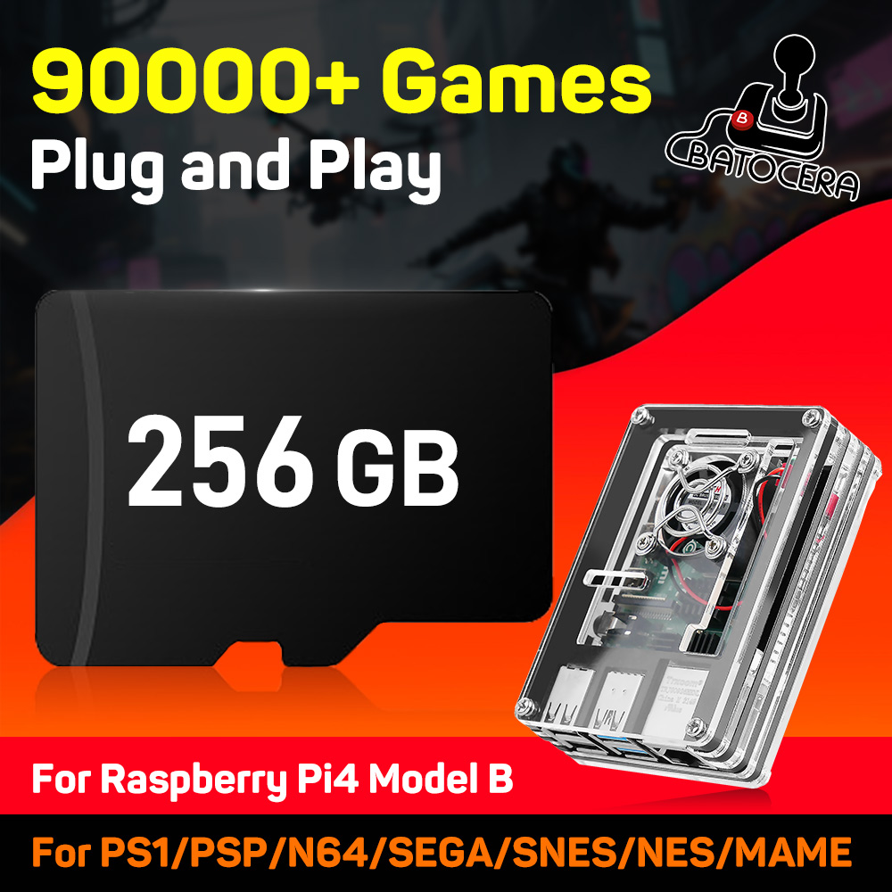 Latest Batocera 39 System TF G - огляд і ціна Retro Gaming Qss